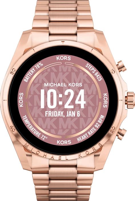 chytre hodinky michael kors|Chytré hodinky Michael Kors MKT5133 Gen 6 Bradshaw 44mm.